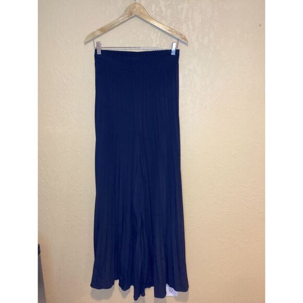 Fashion Nova Navy Wide Leg Pants